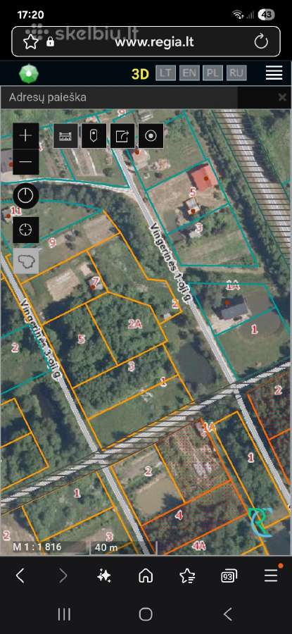 Pardudami 3 sklypai viso 36a - nuotraukos Nr. 3