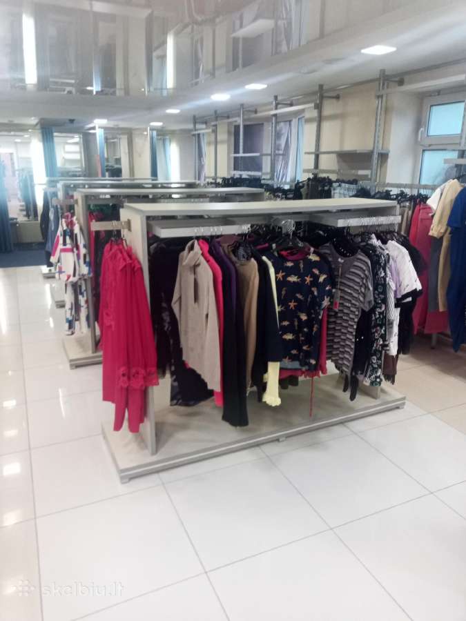 Nerudijančio plieno prekybinė įranga