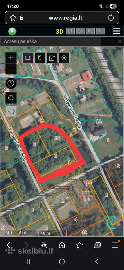 Pardudami 3 sklypai viso 36a - nuotraukos Nr. 4