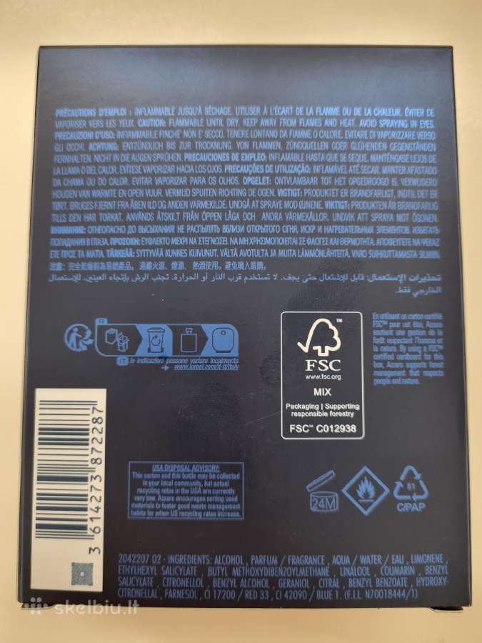 Chrome Azzaro 100ml - nuotraukos Nr. 2