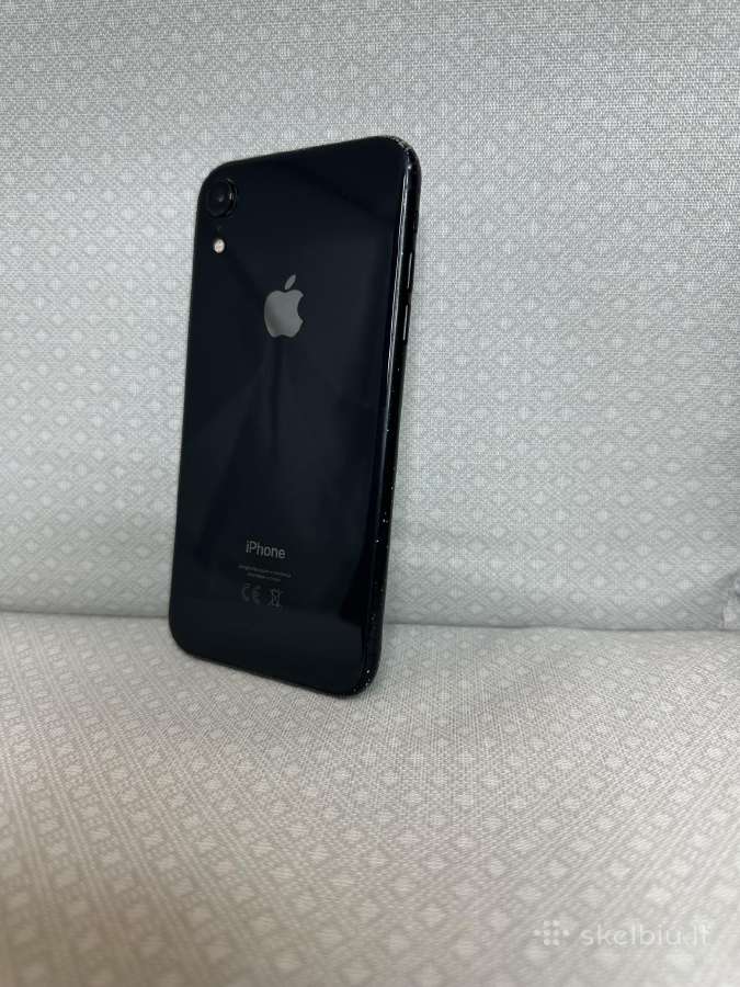 iPhone Xr black, 128gb, 82% - nuotraukos Nr. 2
