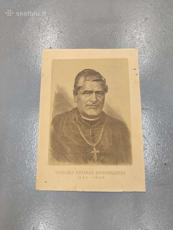 Tarpukario vyskupo plakatas