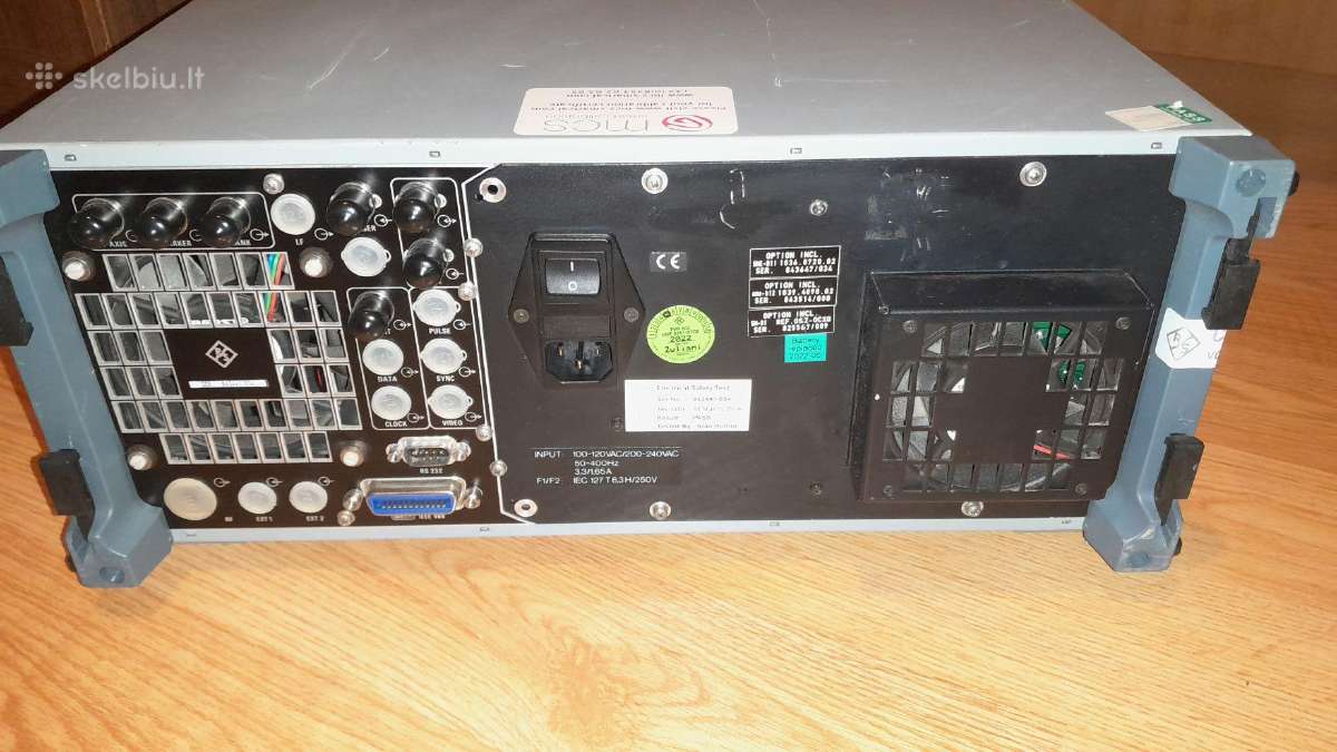 Signalų generatorius Rohde Schwarz Sme03 - nuotraukos Nr. 2