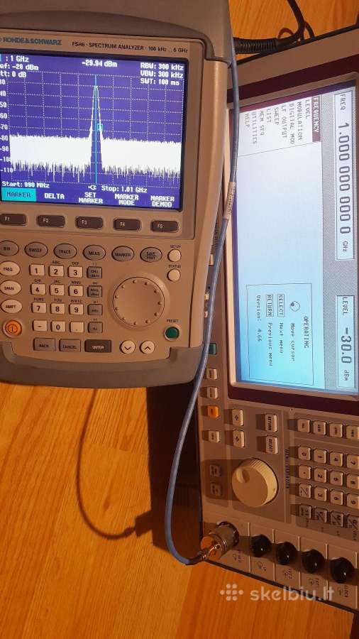 Signalų generatorius Rohde Schwarz Sme03 - nuotraukos Nr. 9