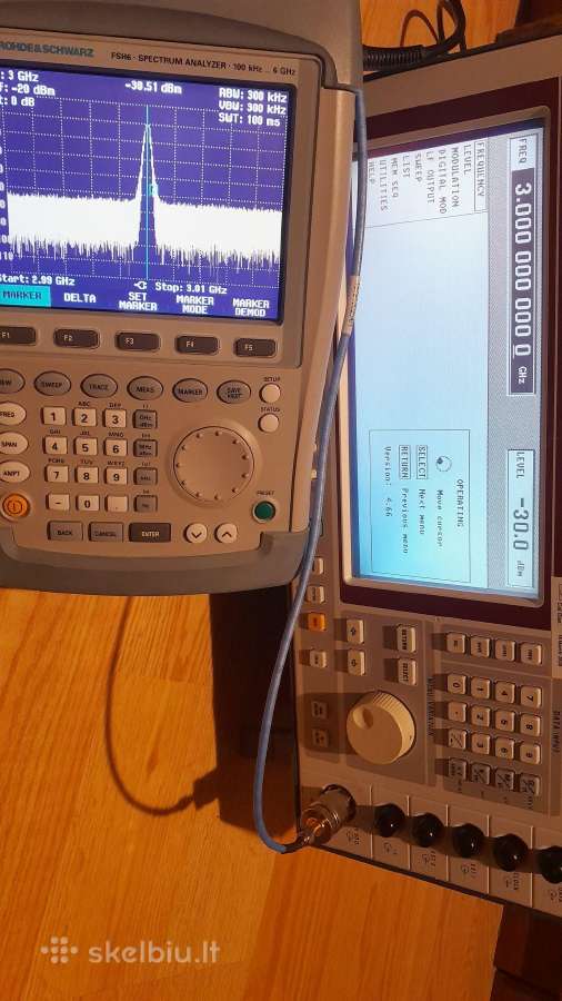 Signalų generatorius Rohde Schwarz Sme03 - nuotraukos Nr. 10