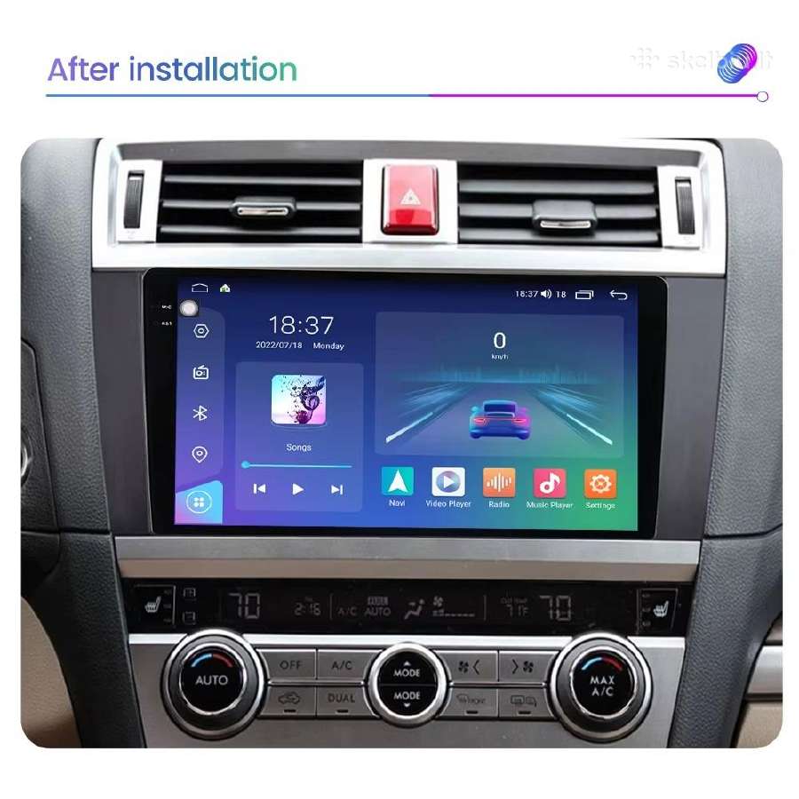Subaru Outback 2003-2018 android multimedija - nuotraukos Nr. 6