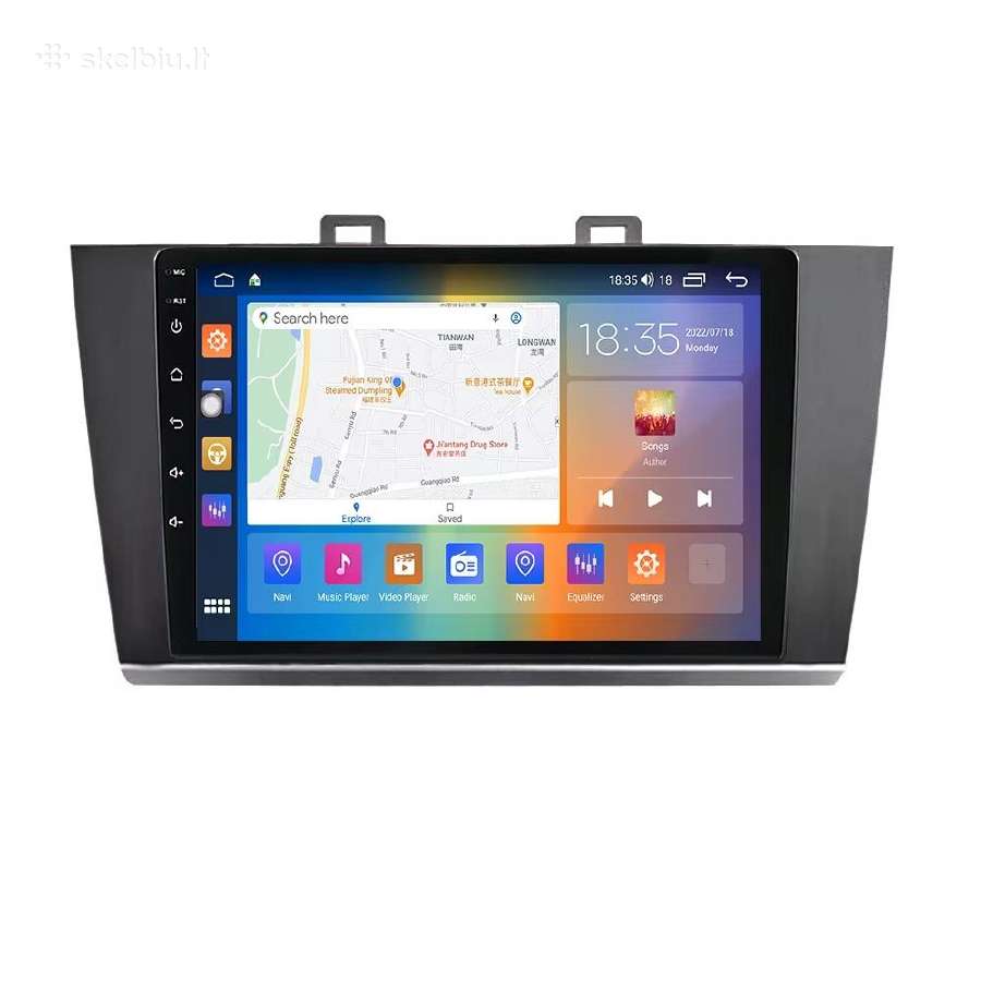Subaru Outback 2003-2018 android multimedija - nuotraukos Nr. 5
