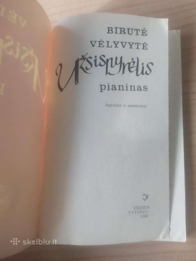 Birutė Vėlyvytė "Užsispyrėlis pianinas" - nuotraukos Nr. 8