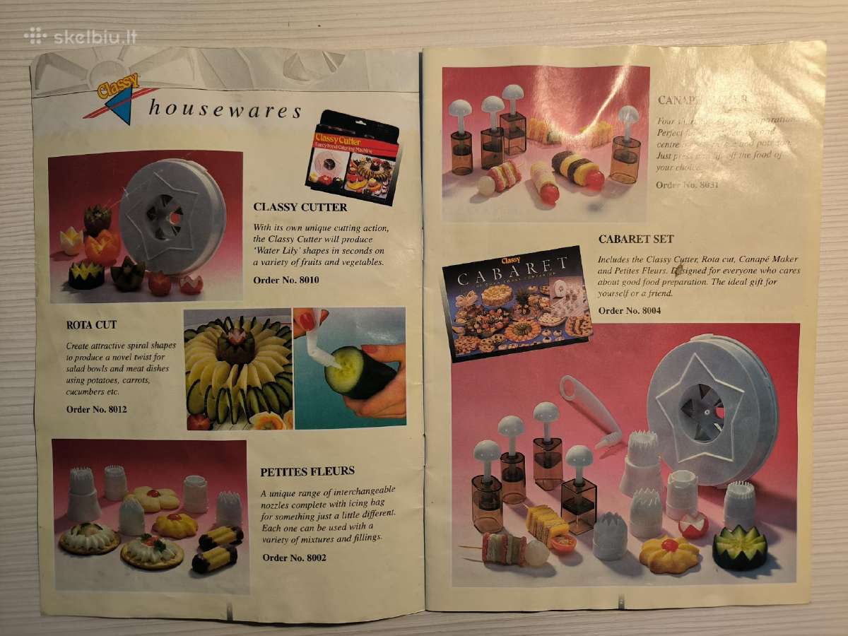 Daržovių išpjaustymo įrankių komplektas - nuotraukos Nr. 3