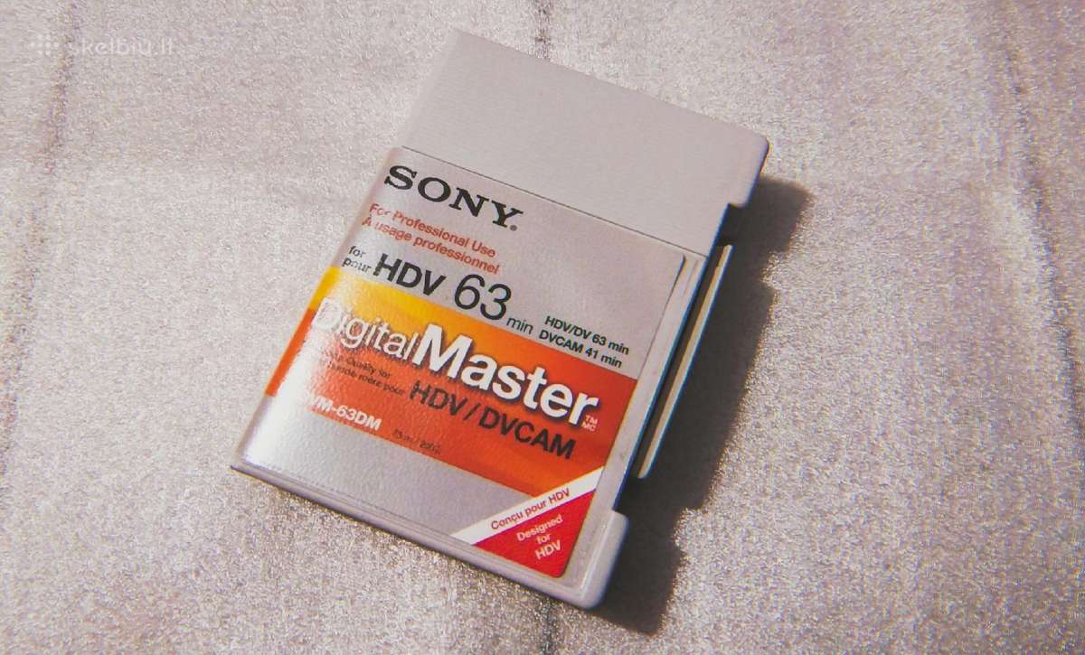 Vaizdajuostė Sony Hdv 63min, Phdvm-63dm - nuotraukos Nr. 3