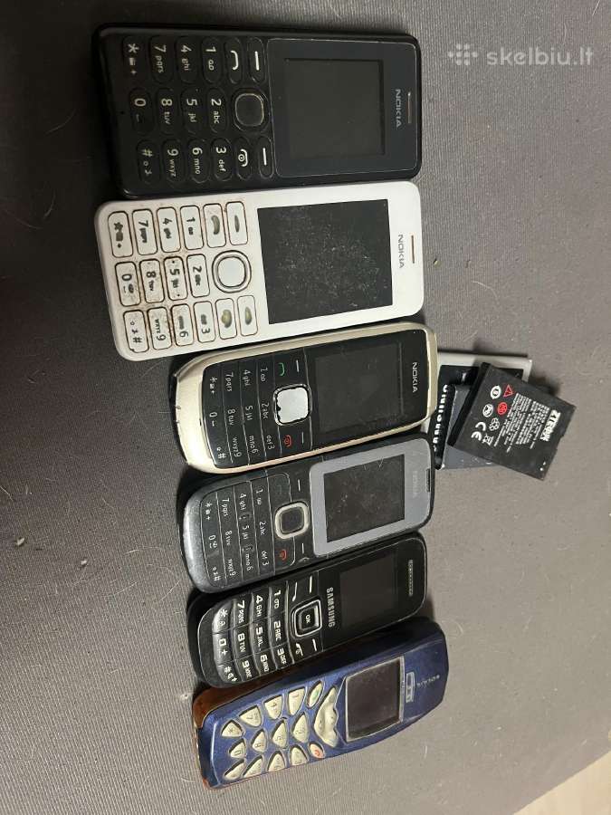 Nokia telefonai - nuotraukos Nr. 3