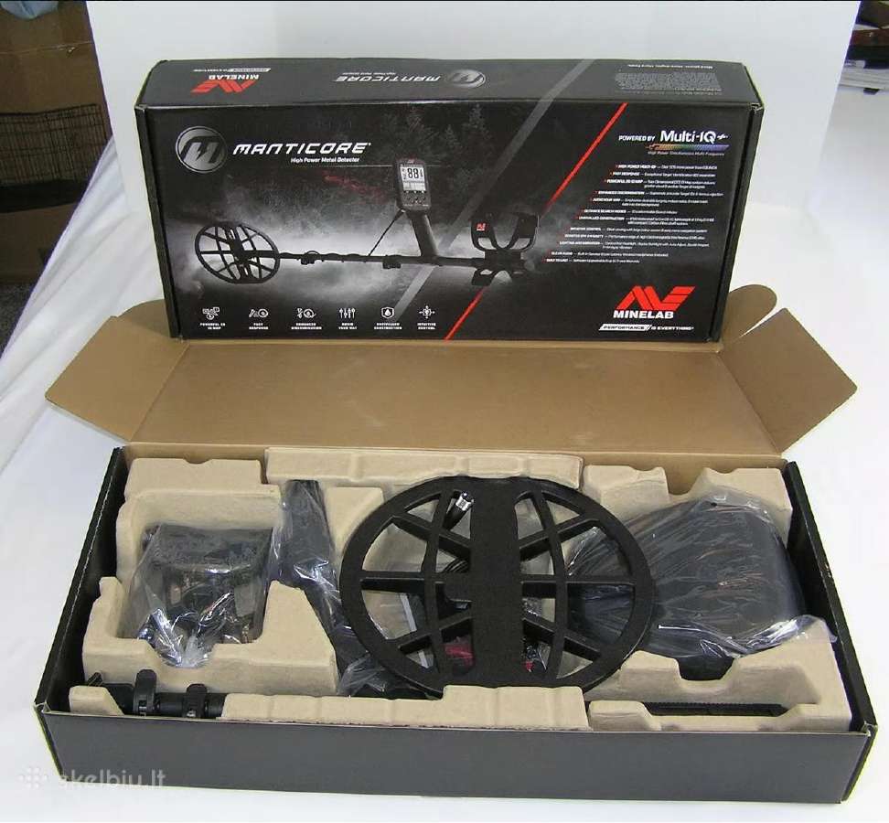 Minelab Manticore su 2 ritem