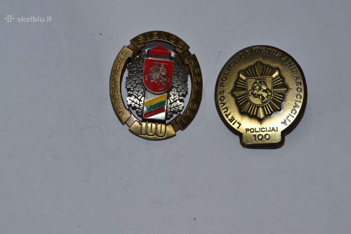 Policijos ir pasienio zenklai kolekcionavimui