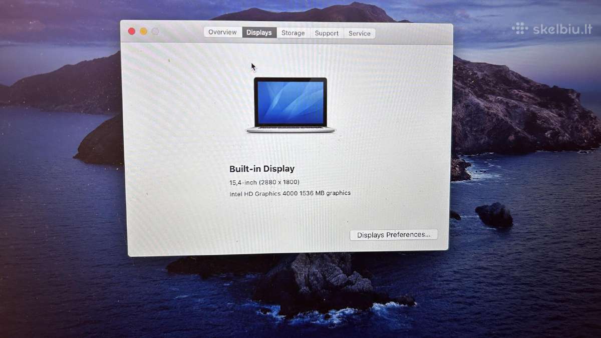 Parduodu Apple MacBook Pro 2012 - nuotraukos Nr. 4