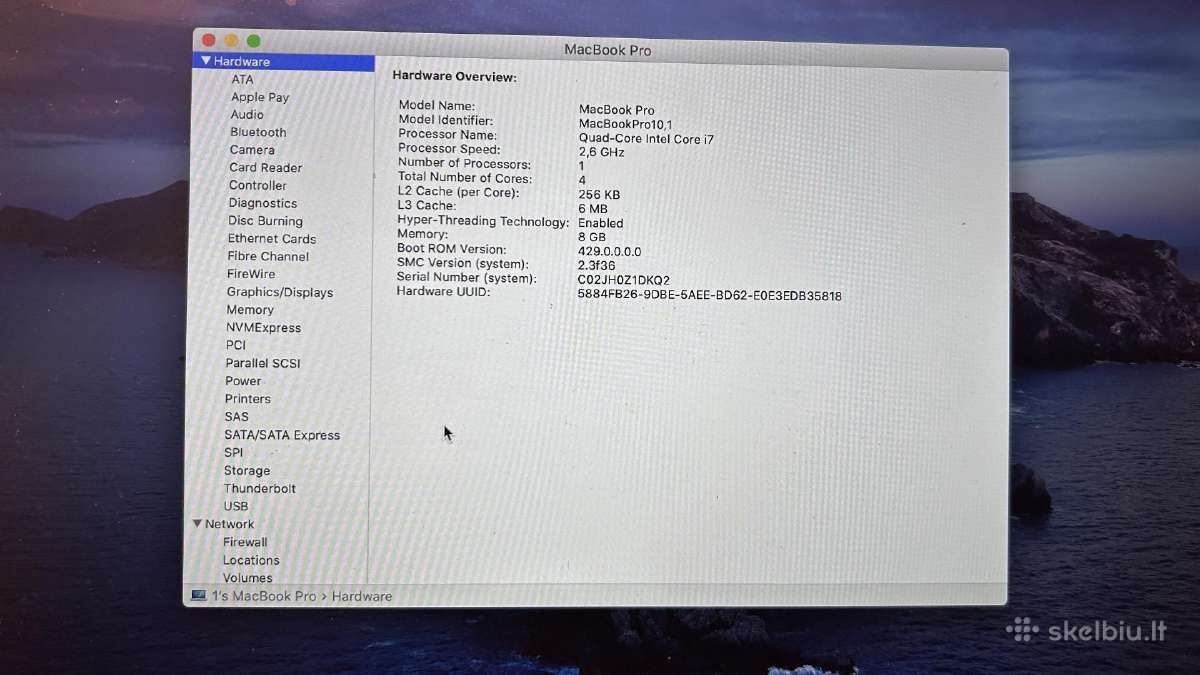 Parduodu Apple MacBook Pro 2012 - nuotraukos Nr. 5