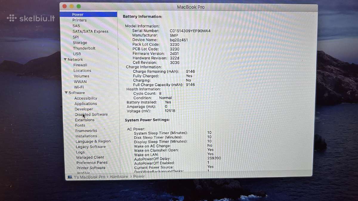 Parduodu Apple MacBook Pro 2012 - nuotraukos Nr. 6