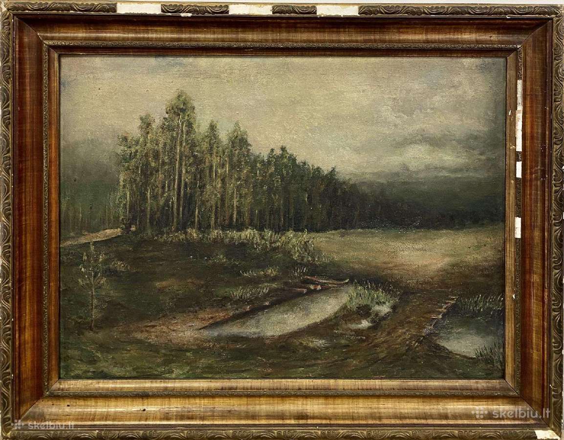 Paveikslas 1961m, dail M. Jurevičius