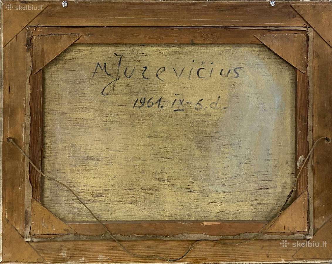 Paveikslas 1961m, dail M. Jurevičius - nuotraukos Nr. 2