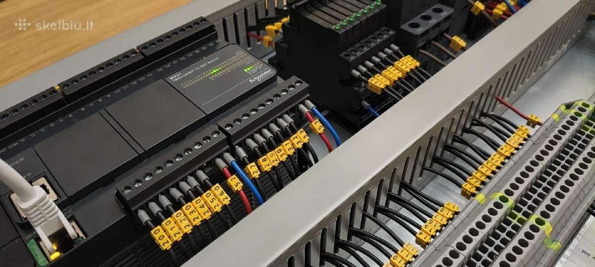 Schneider Electric valdiklių programavimas,