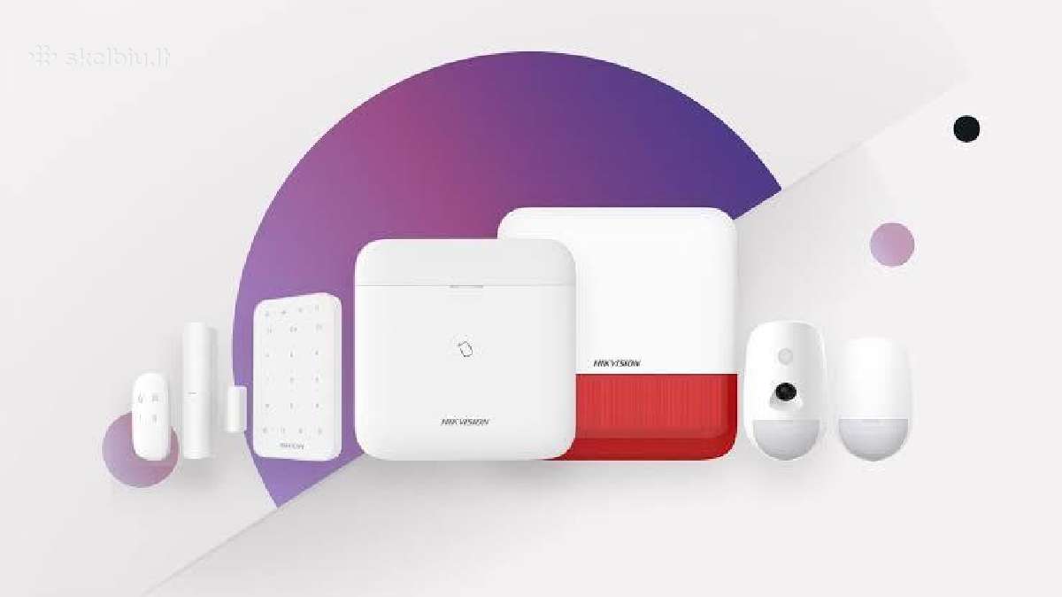 Hikvision belaidė signalizacija apsaugos sistema