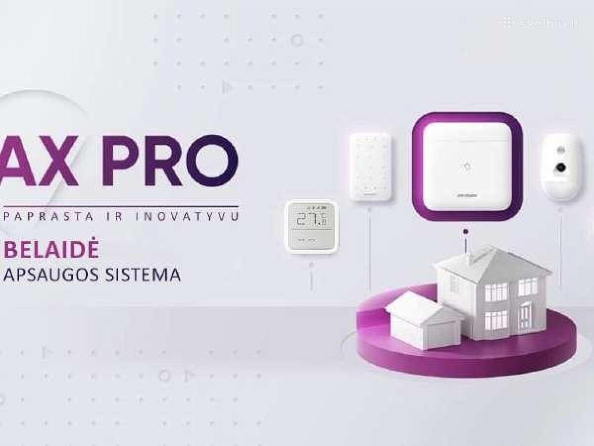 Hikvision belaidė signalizacija apsaugos sistema - nuotraukos Nr. 2