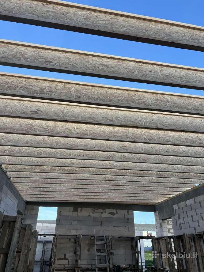 Dvitėjinės sijos, Ibeam sijos, I-beam - Edg - nuotraukos Nr. 29