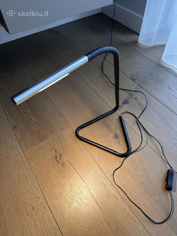 Ikea Harte lempa juodos spalvos