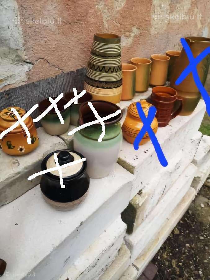 Moliniai senoviniai indai