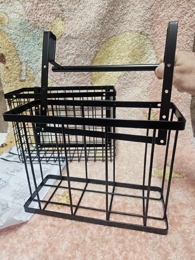 Pakabinami metaliniai krepšeliai 2 vnt - nuotraukos Nr. 6