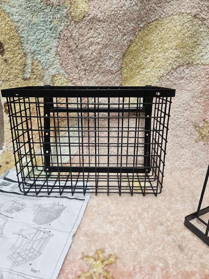 Pakabinami metaliniai krepšeliai 2 vnt - nuotraukos Nr. 7