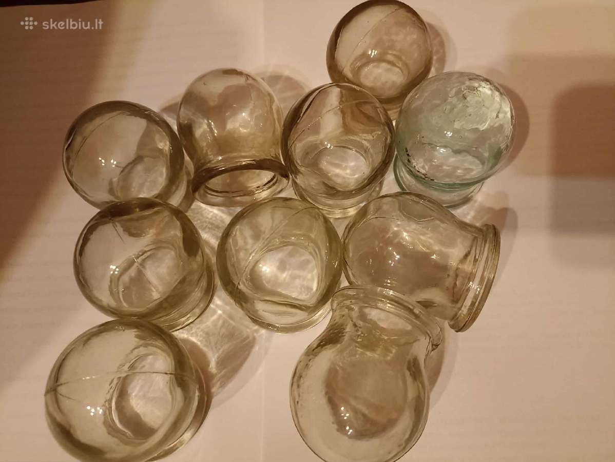 Medicininės taurės (storo stiklo)