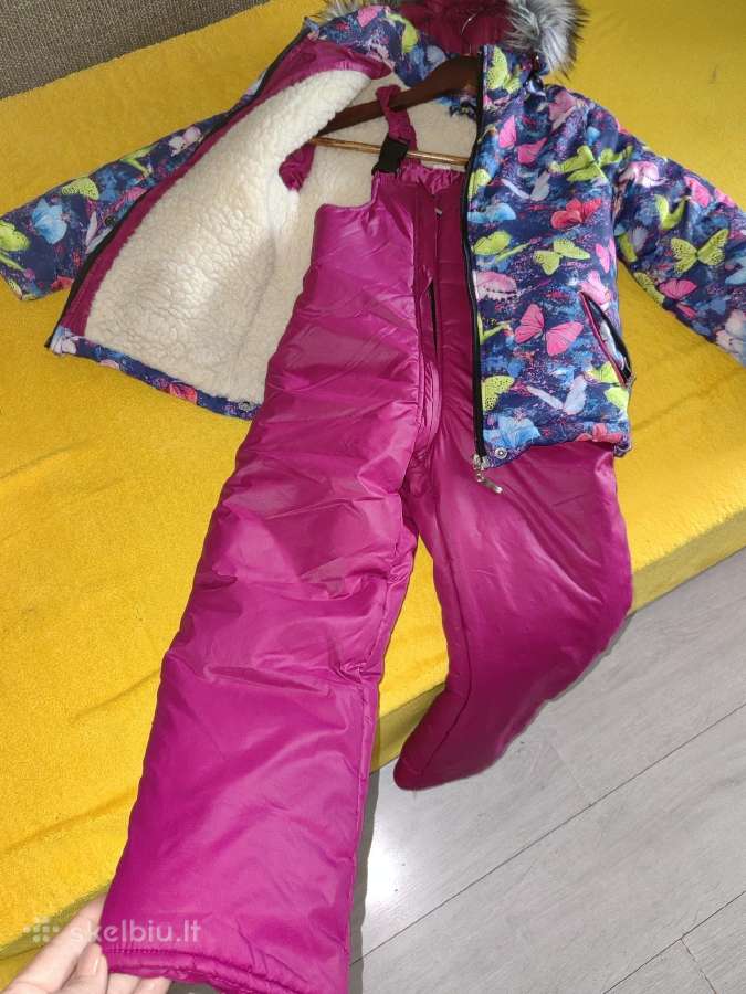 Žieminis kombinezonas 116 cm - nuotraukos Nr. 2