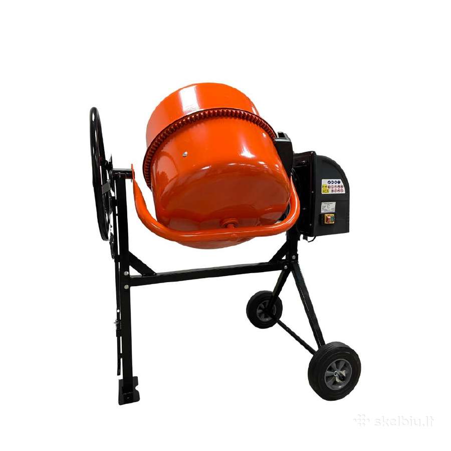 Betono maišyklė Gtm, 850w, 200l - nuotraukos Nr. 4