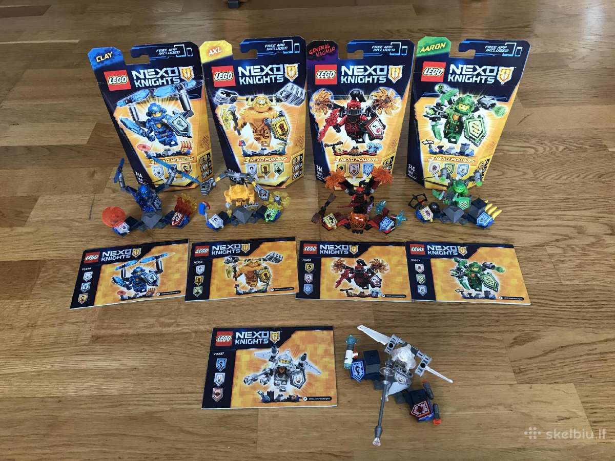 Lego Nexo Knights Figūrėlės - nuotraukos Nr. 10
