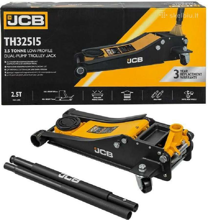 Hidraulinis keltuvas automobiliui JCB Th32515 2,5t - nuotraukos Nr. 2