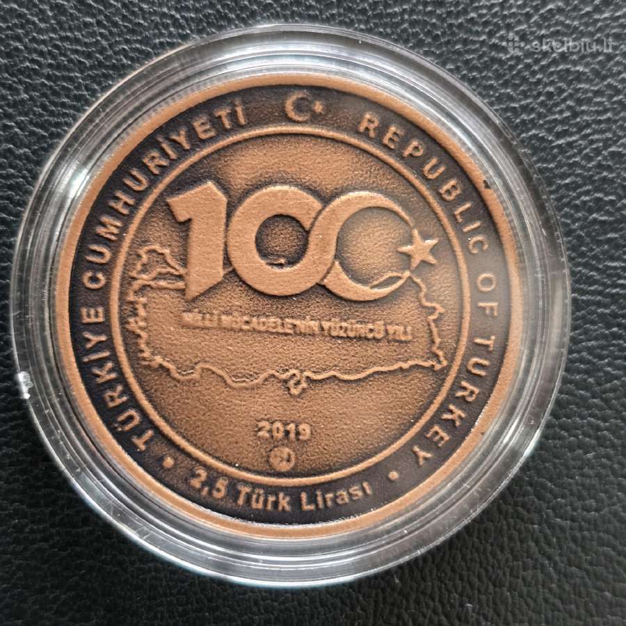 Turkija 2019 2,5 lira Bronza Laivas - nuotraukos Nr. 2