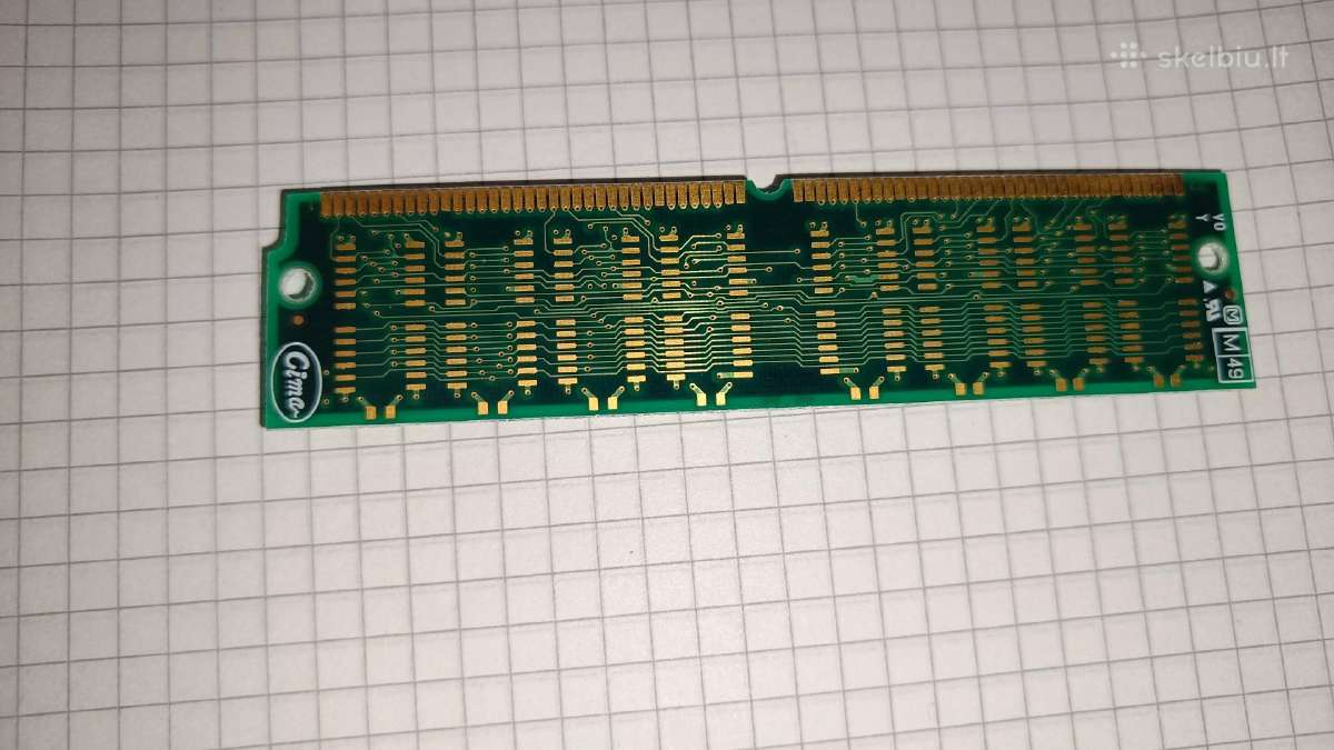 Parduodu Sdram atminties modulį 64 MB ir 256mb - nuotraukos Nr. 2