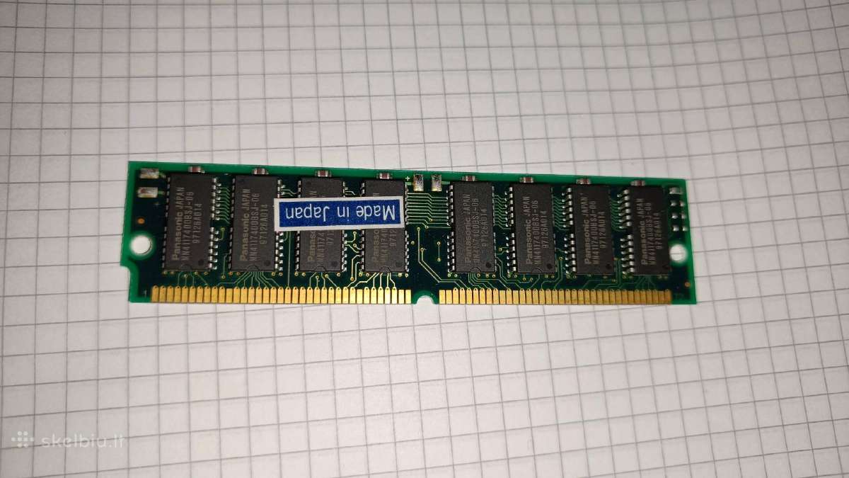 Parduodu Sdram atminties modulį 64 MB ir 256mb