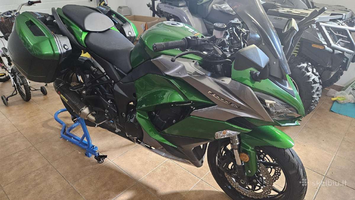Kawasaki Zx1000 Wjf+šalmas+rėmas - nuotraukos Nr. 2