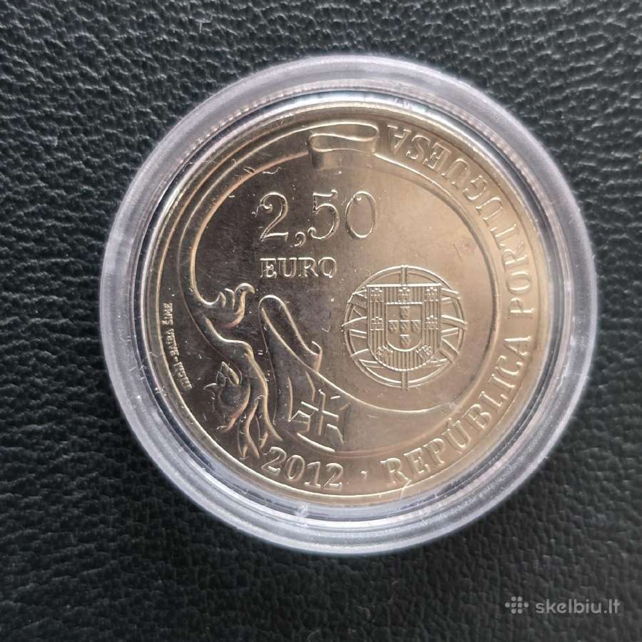 Portugalija 2012 2,5 euro Cu-ni laivas - nuotraukos Nr. 2