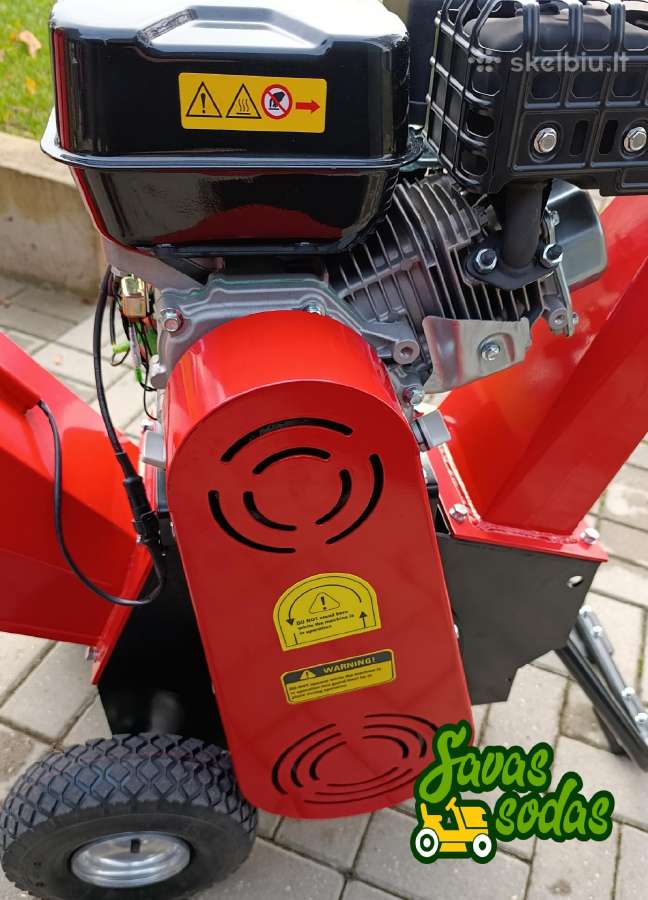 Benzininis šakų smulkintuvas Early Bird Cs750 Pro - nuotraukos Nr. 13