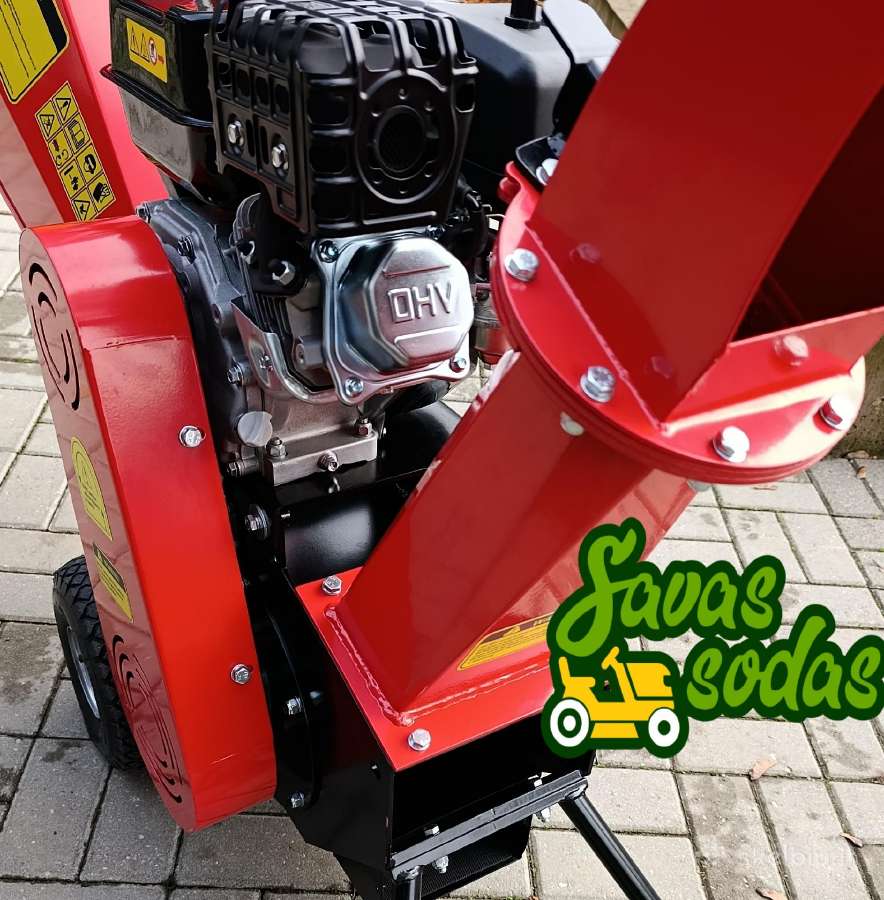 Benzininis šakų smulkintuvas Early Bird Cs750 Pro - nuotraukos Nr. 5