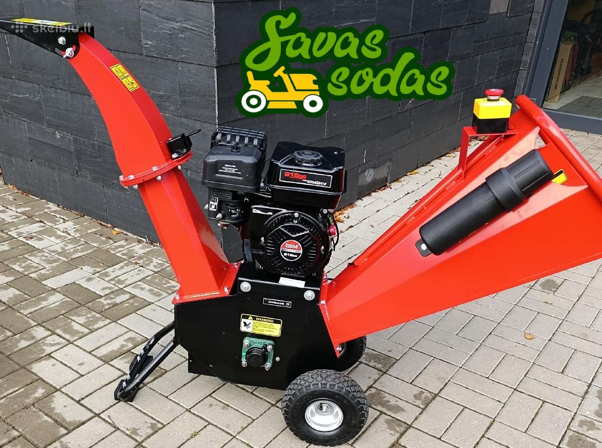 Benzininis šakų smulkintuvas Early Bird Cs750 Pro - nuotraukos Nr. 2