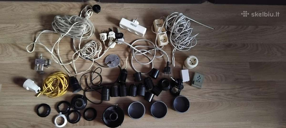 Pigiai elektros laidai, rozetės, ilgintuvai - nuotraukos Nr. 3