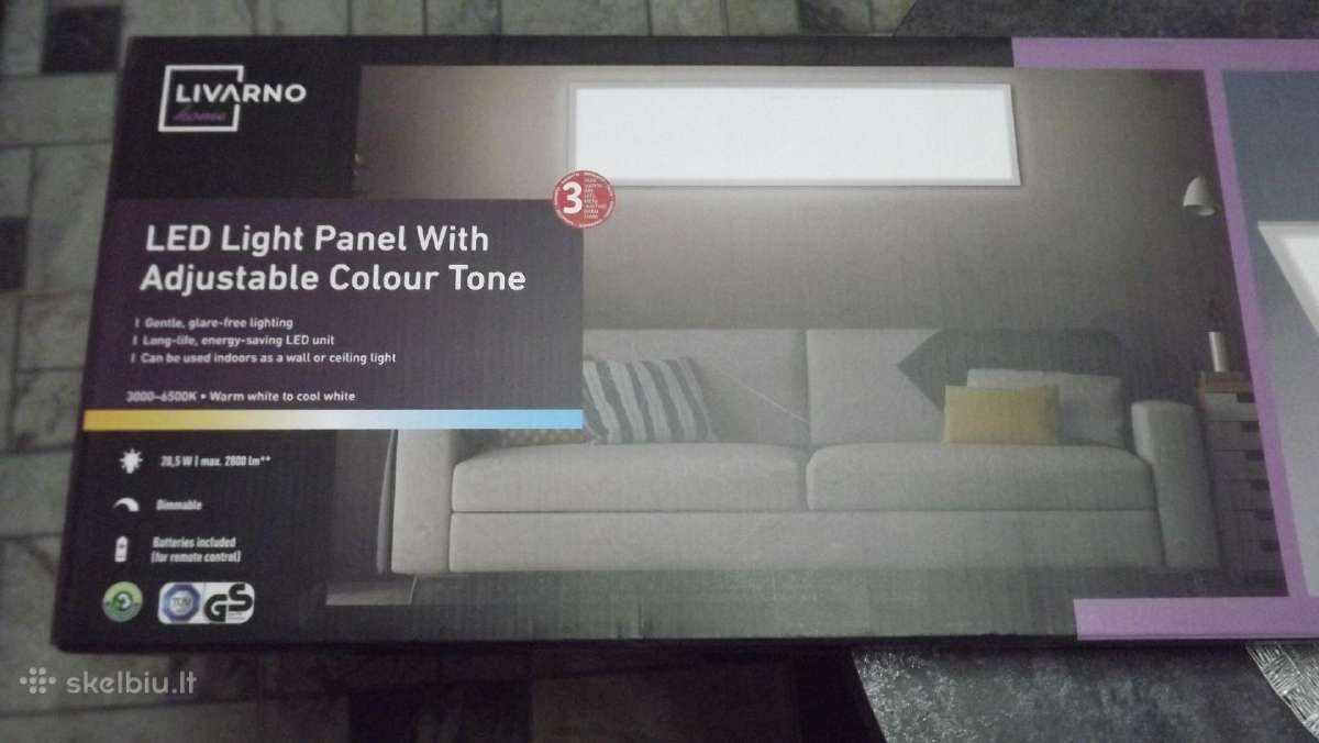 Lubinis LED šviestuvas Livarno home Ian