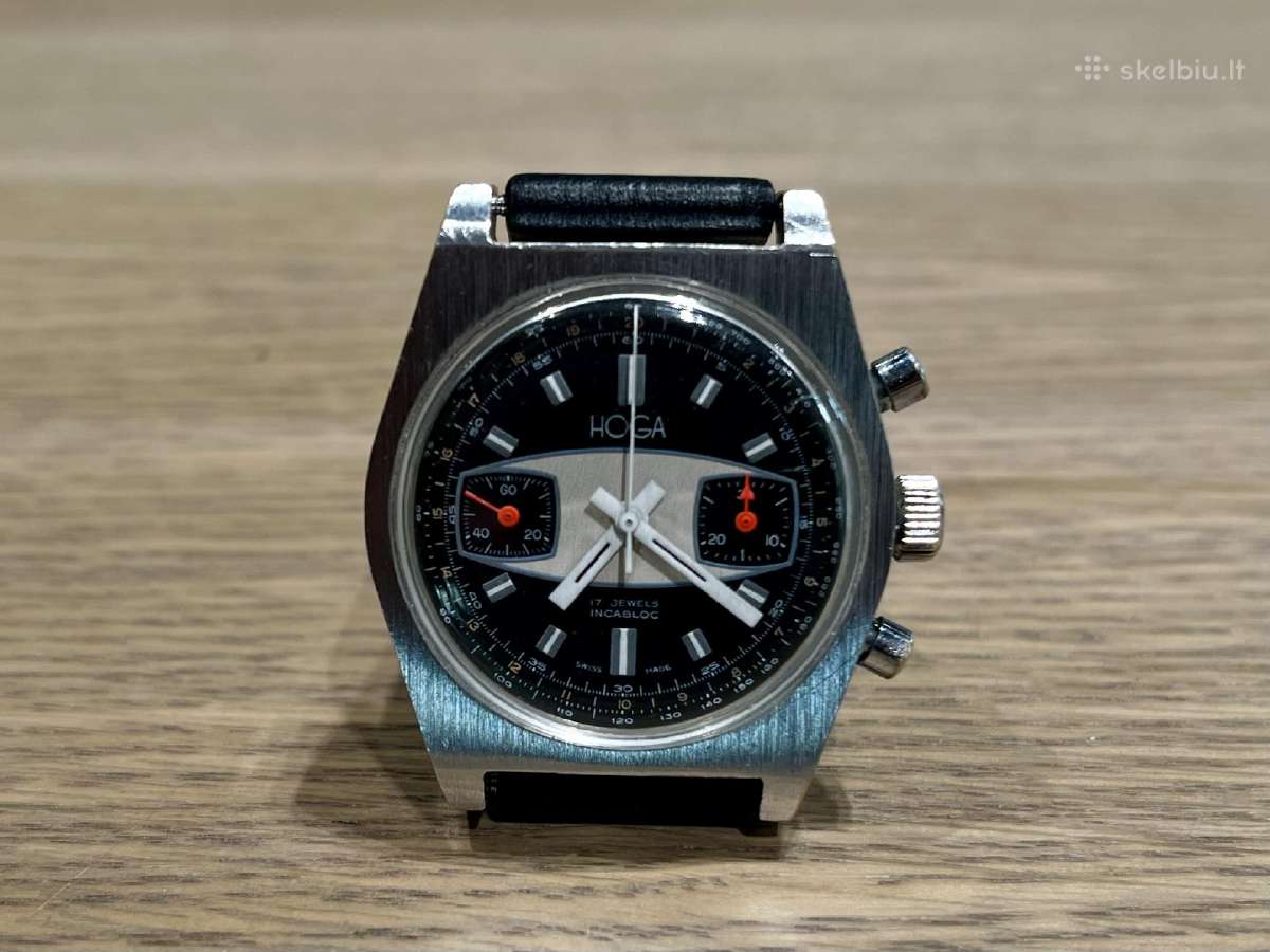 Vintažinis Hoga Vulcan Chronografas - nuotraukos Nr. 2
