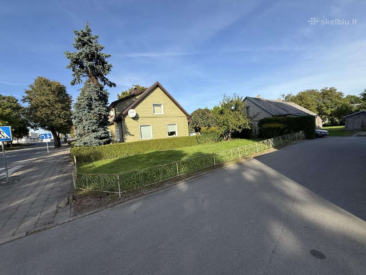 Parduodamas namas Skuodo Centre su planu verslui - nuotraukos Nr. 13