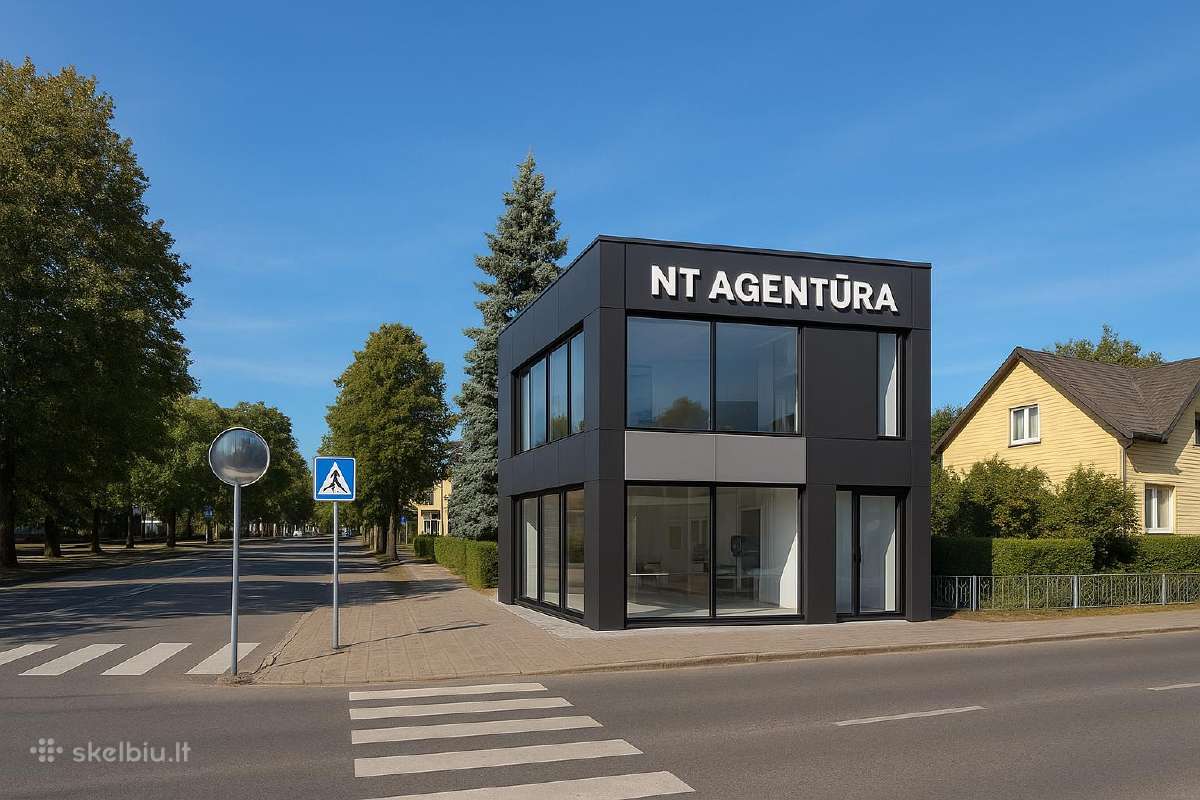 Parduodamas namas Skuodo Centre su planu verslui - nuotraukos Nr. 3