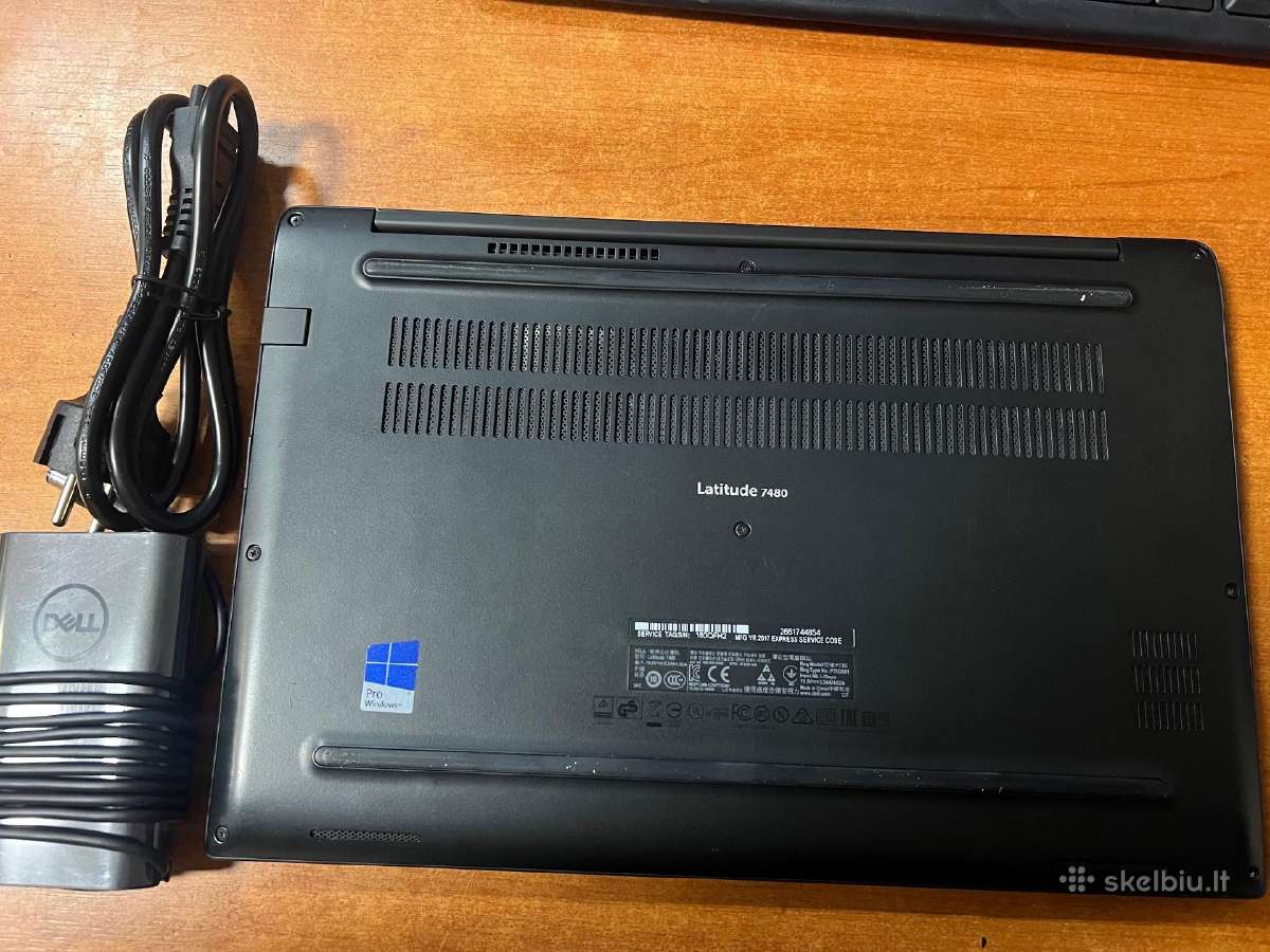 Dell Latitude 7480 su 4G modemu - nuotraukos Nr. 3