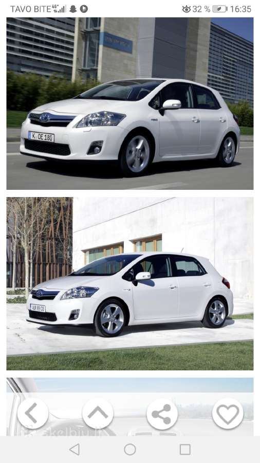 Užuolaideles- Toyoto auris automobilio stiklu 15€ - nuotraukos Nr. 4